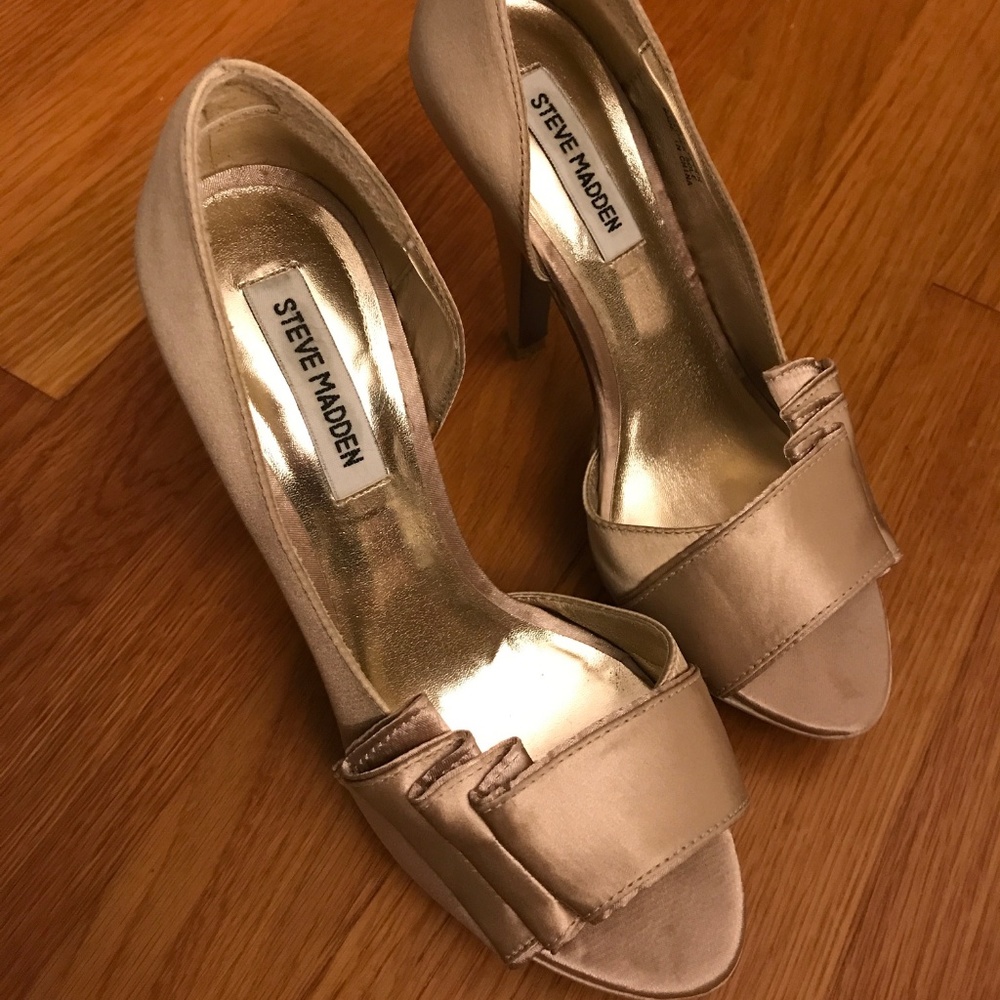 Steven Madden Women Lady Size 6.5 Dress Heel Shoes